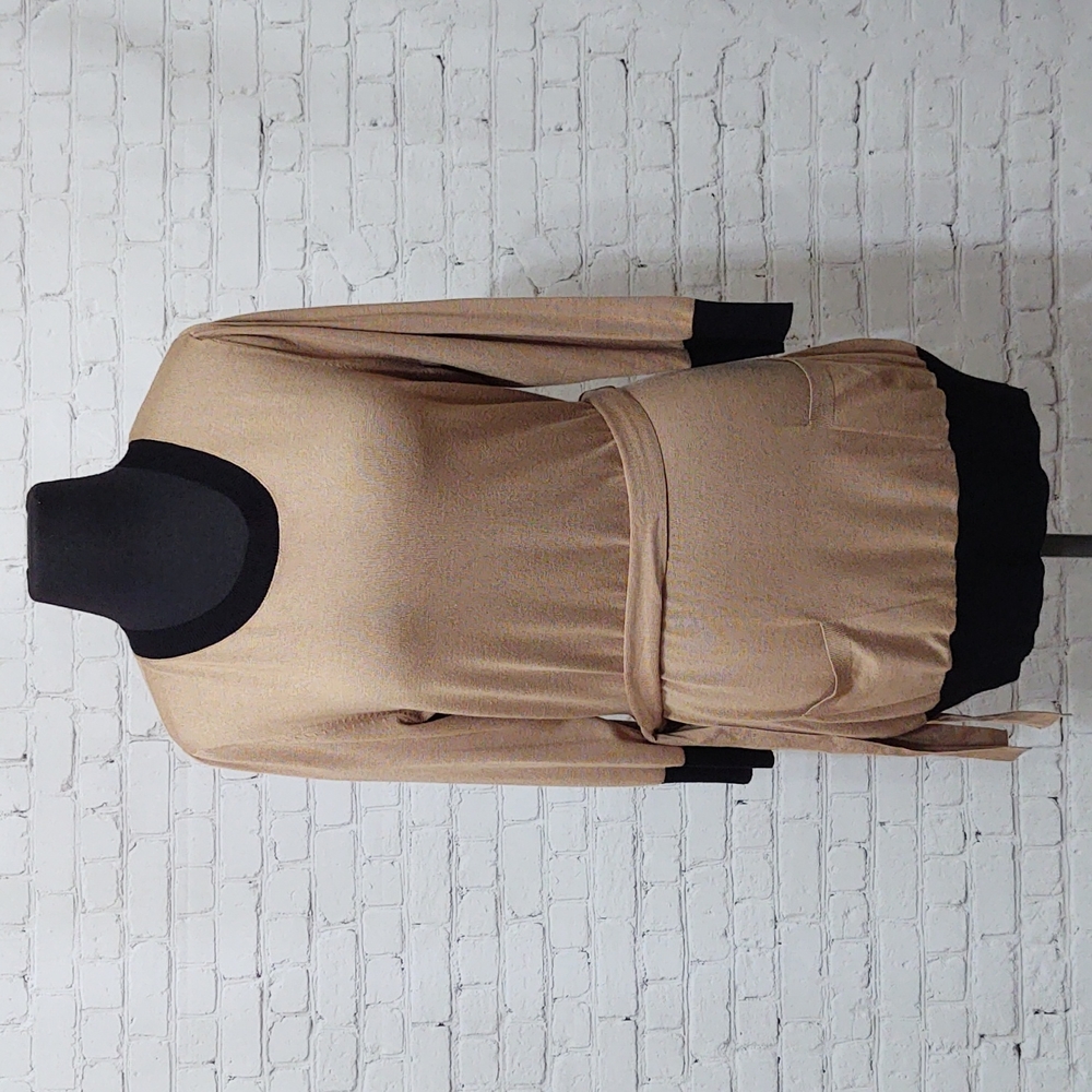 New York and Company Belted Tunic Sweater